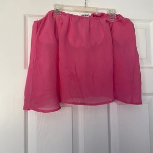 Crop top. Size large.